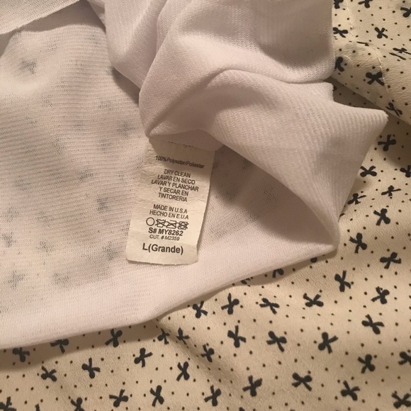 Paisley & Ivy Sleeveless Bow Tie Dress Size Large - Picture 4 of 8